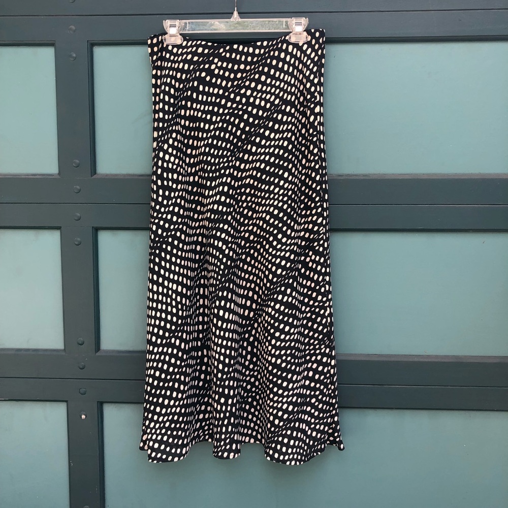 B&W Maxi Skirt